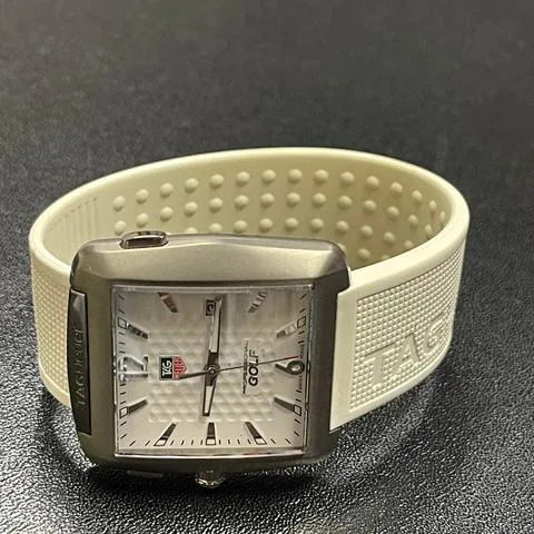 TAG Heuer Professional Golf Watch WAE1112 37mm Stainless steel White