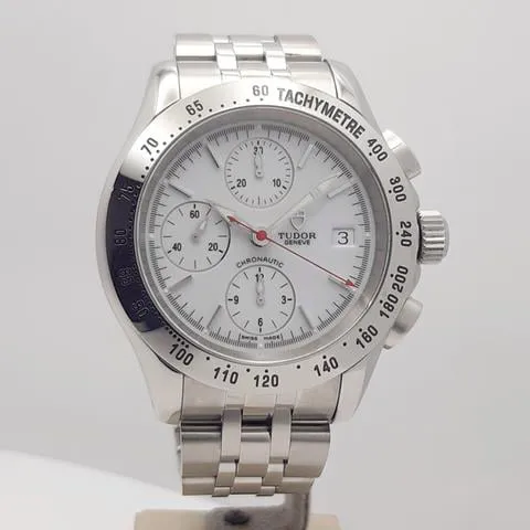 Tudor Chronautic 79380P 41mm Stainless steel White