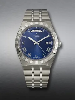 Tudor Royal 28600 Stainless steel Blue