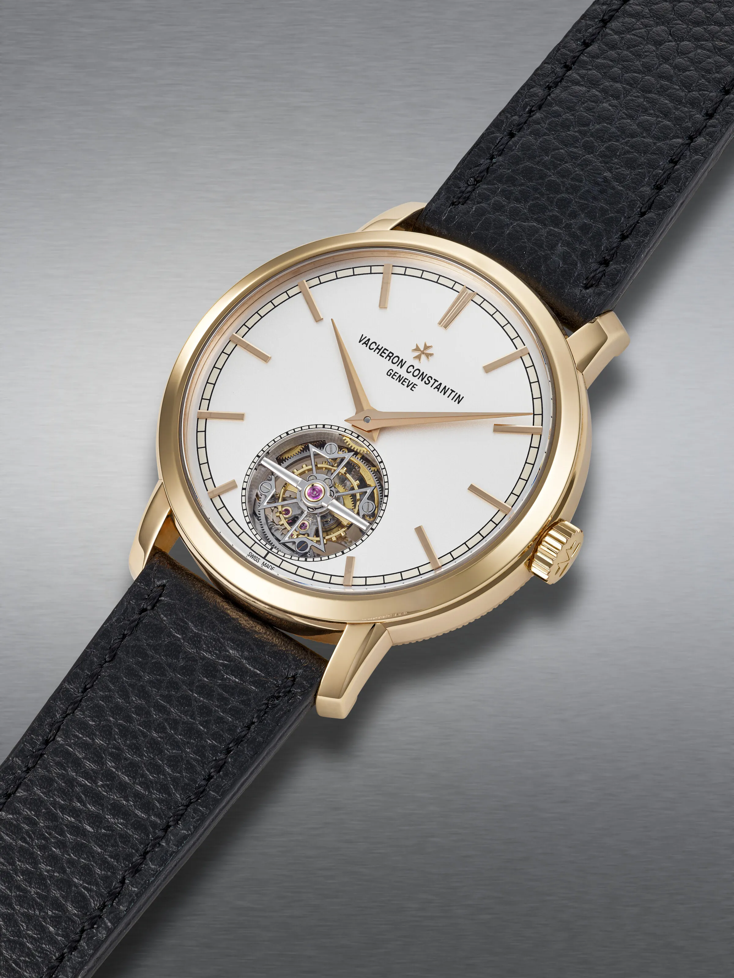 Vacheron Constantin Traditionnelle 6000T 41mm Rose gold Silver 1