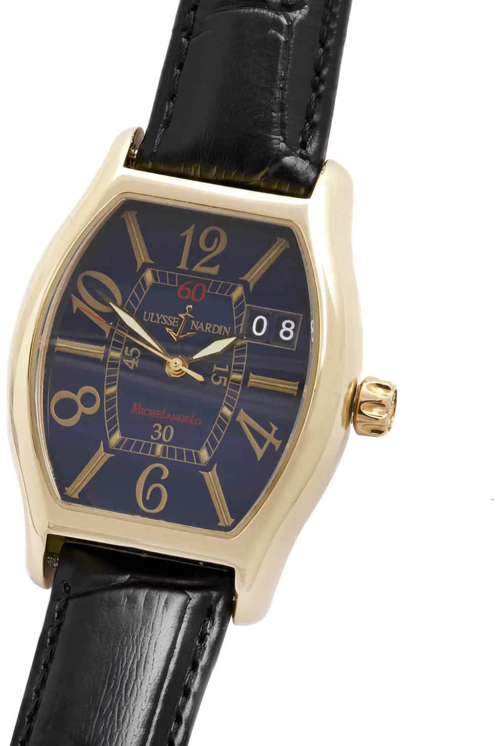 Ulysse Nardin Michelangelo 236-48 35mm Oro giallo 18kt blu