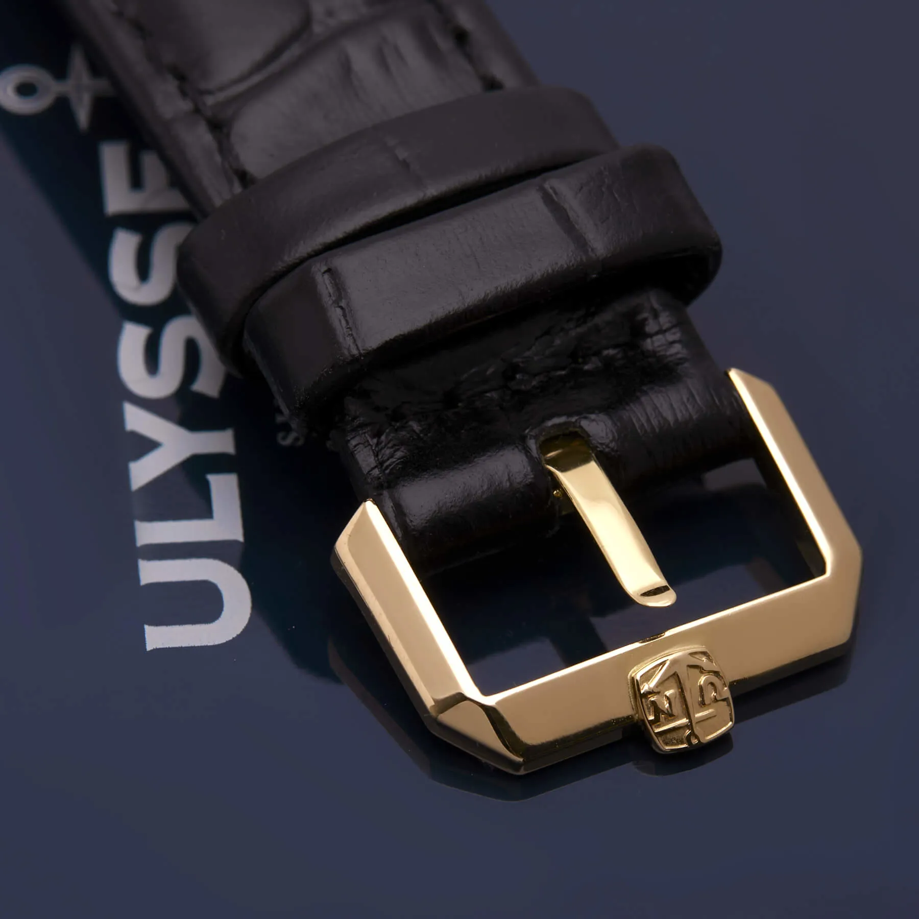 Ulysse Nardin Michelangelo 236-48 35mm Oro giallo 18kt blu 9