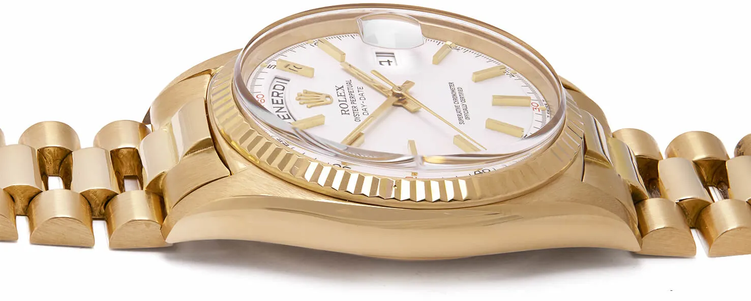 Rolex Day-Date 36 1803 36mm Oro giallo 18kt bianco 1