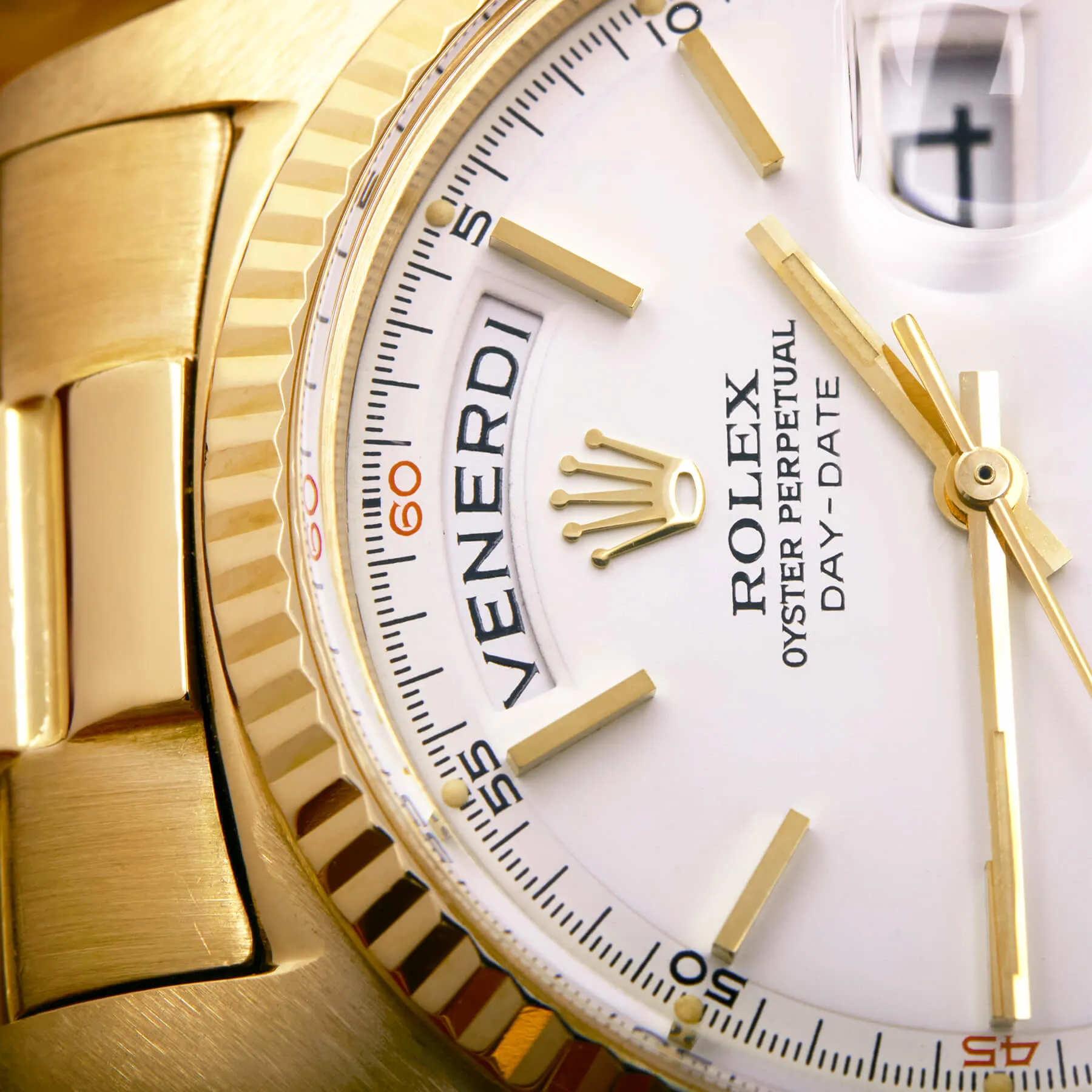 Rolex Day-Date 36 1803 36mm Oro giallo 18kt bianco 6