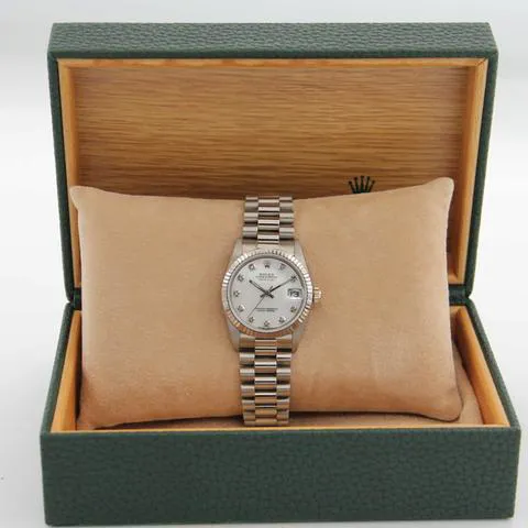 Rolex Datejust 68279 31mm White gold Mother-of-pearl 6