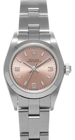 Rolex Oyster Perpetual 76080 24mm Stainless steel Rose