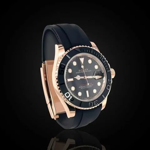 Rolex Yacht-Master 126655-0002 40mm Everose gold Black 4