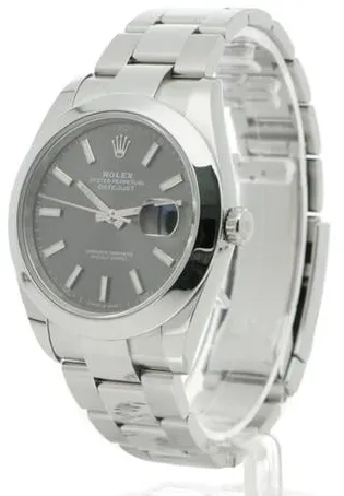 Rolex Datejust 41 126300-0007 41mm Oystersteel Gray 1