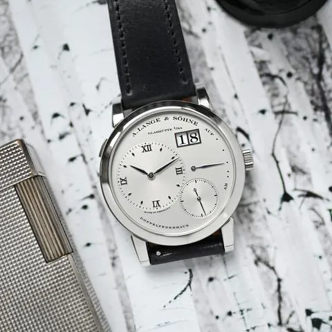 A. Lange & Söhne Lange 1 101.025 38.5mm Platinum Silver 5