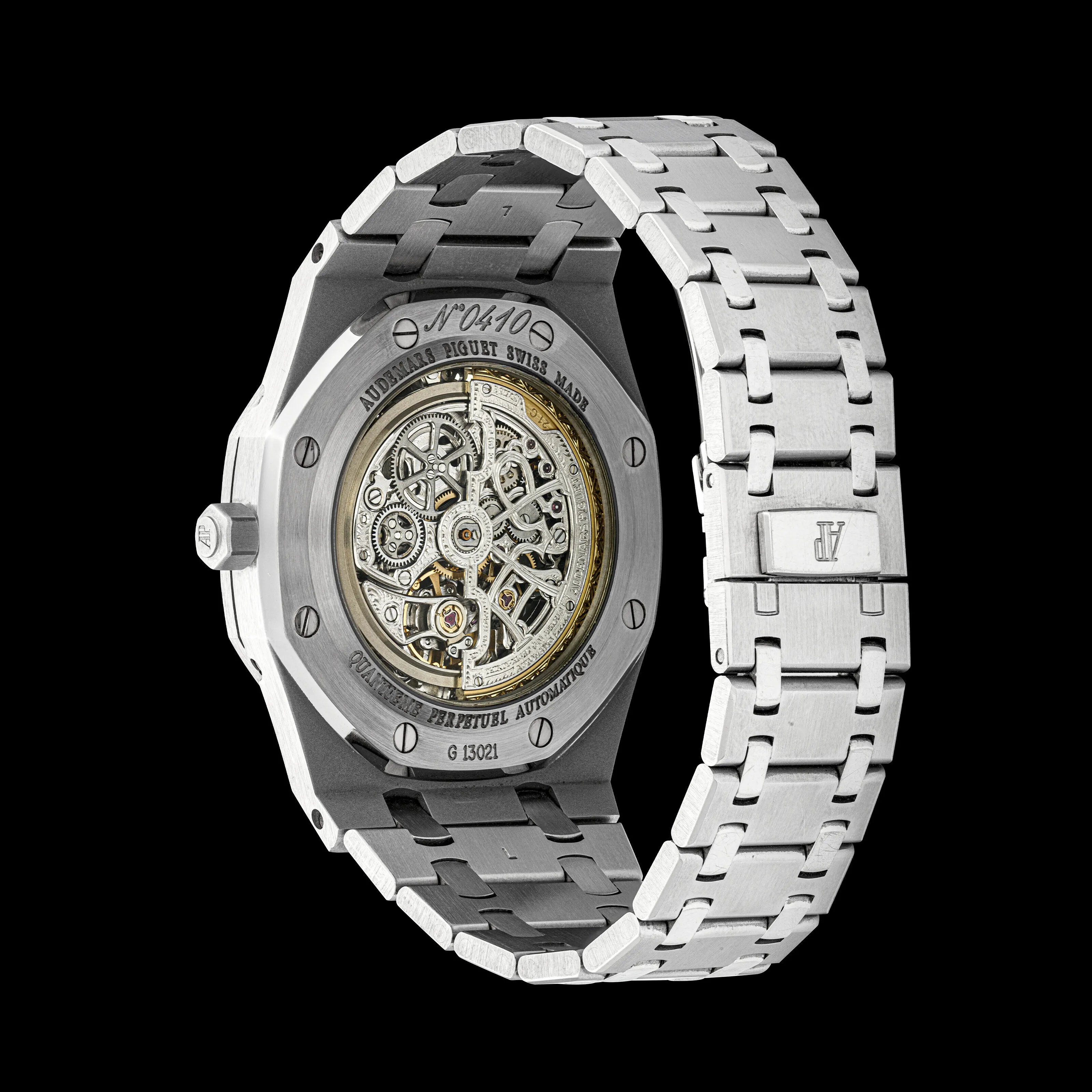 Audemars Piguet Royal Oak Perpetual Calendar 25930SP 39mm Stainless steel, platinum and diamond-set Semi-skeletonized 1