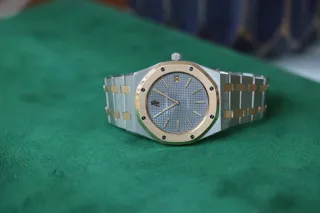 Audemars Piguet Royal Oak 5402SA Yellow gold and Stainless steel Gray