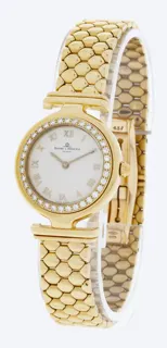 Baume & Mercier Yellow gold and Diamond Cream