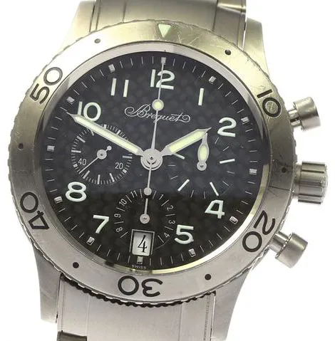 Breguet Type XX - XXI - XXII 3820TI/K2/TW9 39mm Titanium Black