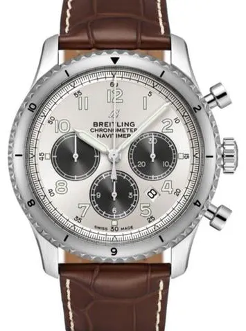 Breitling Aviator 8 AB0117 43mm Stainless steel Silver