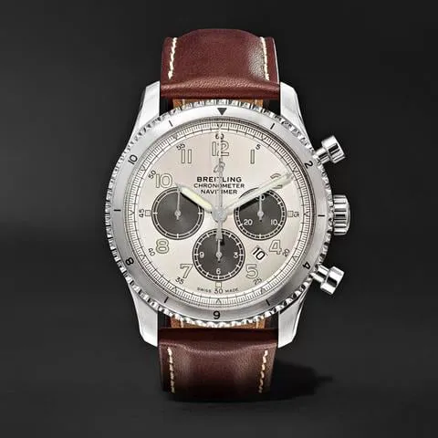 Breitling Aviator 8 AB0117 43mm Stainless steel Silver