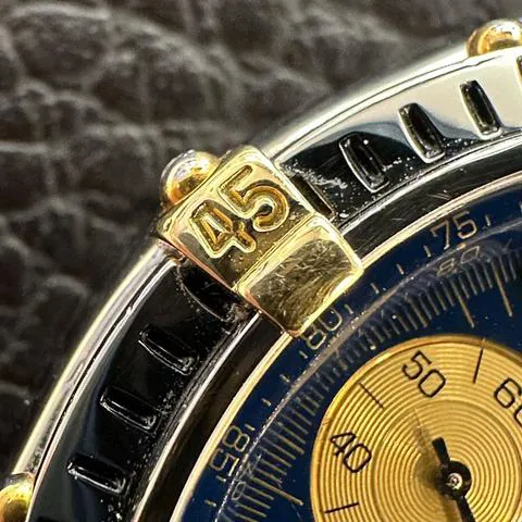 Breitling Chronomat B13050.1 39mm Yellow gold and stainless steel Blue 10