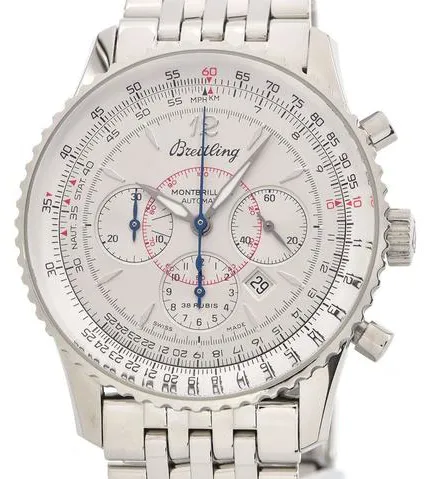 Breitling Montbrillant A41330 38mm Stainless steel Silver