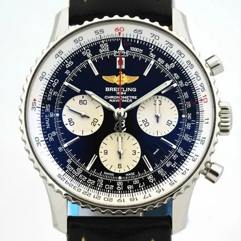 Breitling Navitimer 01 AB012012/BB01 43mm Stainless steel Black