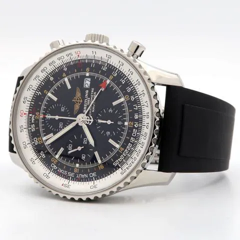 Breitling Navitimer World A2432212/B726 46mm Stainless steel Black