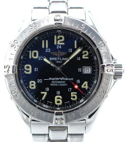 Breitling Superocean A17340 41mm Stainless steel Black