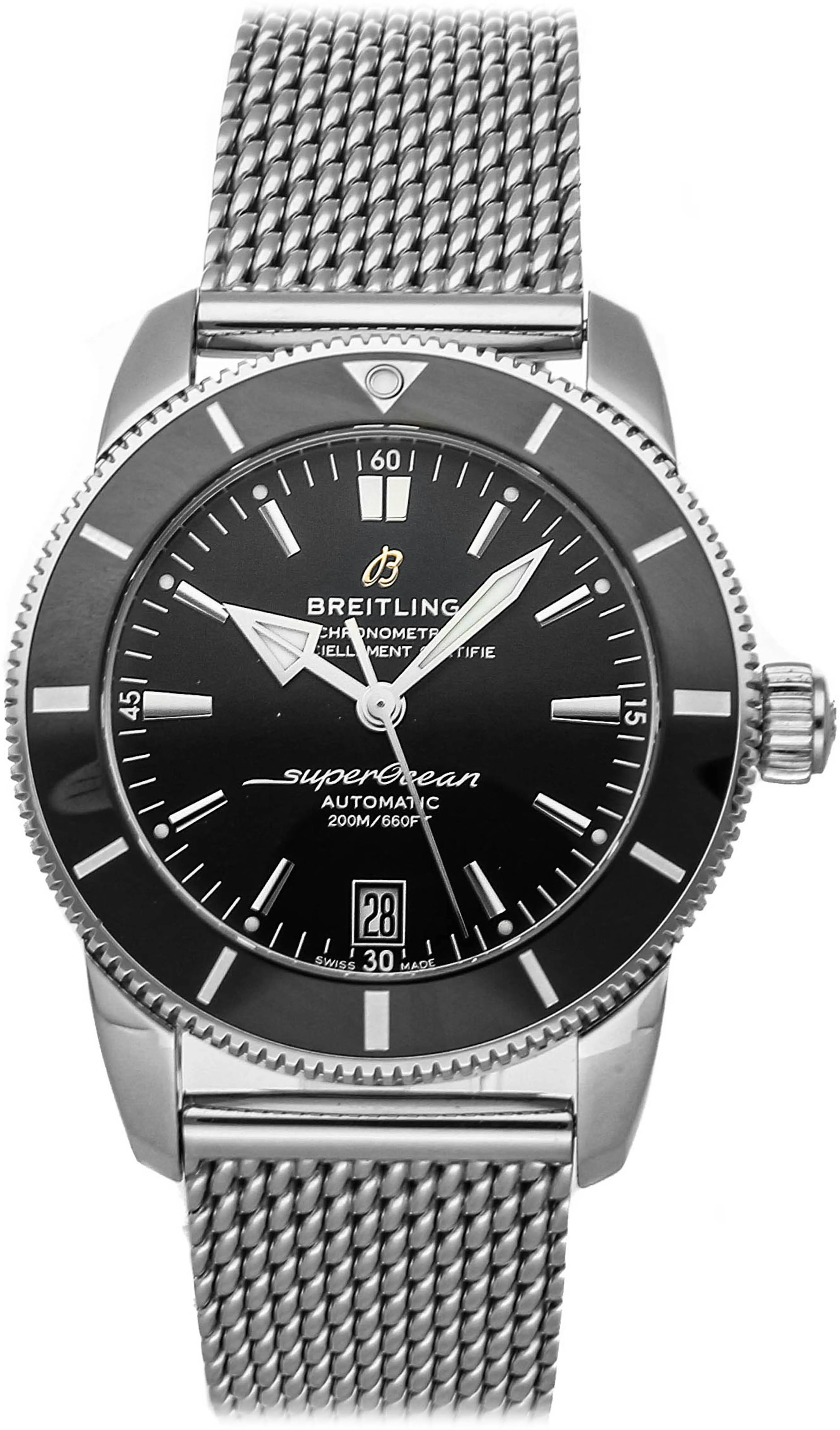 Breitling Superocean Heritage AB2010121B1A1 42mm Stainless steel Black