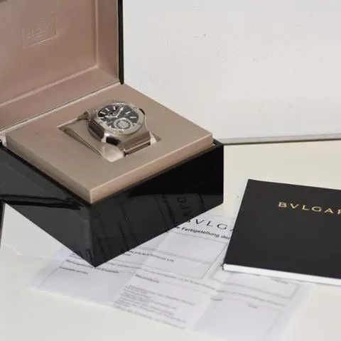 Bulgari Daniel Roth BRE56SCHS 56mm Stainless steel Black 10