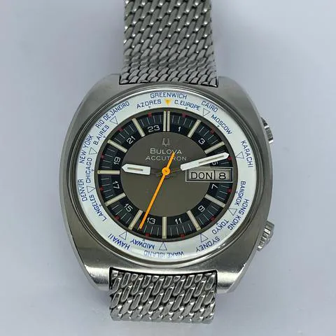 Bulova Accutron 41mm Stainless steel Gray