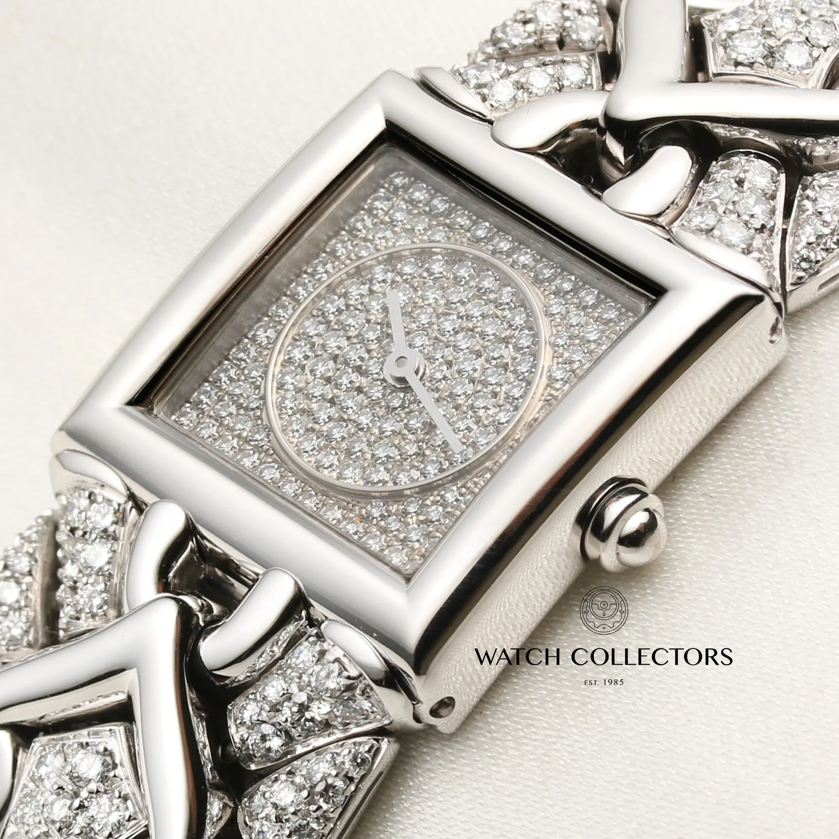 Bulgari Parentesi BJ 06 21.5mm White gold Pave 3