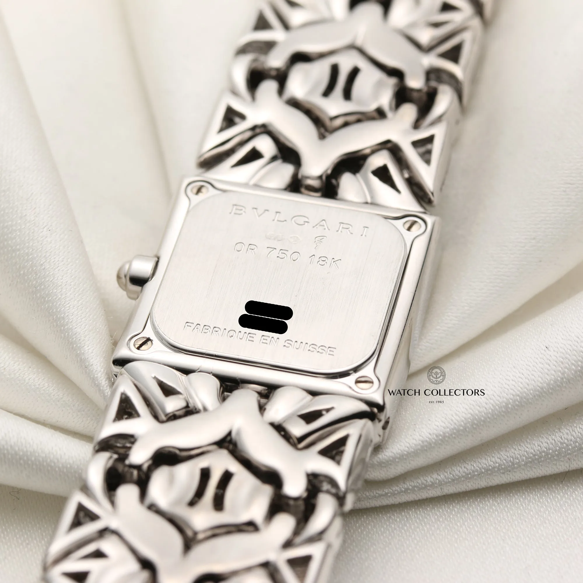 Bulgari Parentesi BJ 06 21.5mm White gold Pave 7