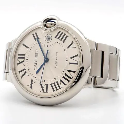 Cartier Ballon Bleu 42mm W69012Z4 42mm Stainless steel Silver