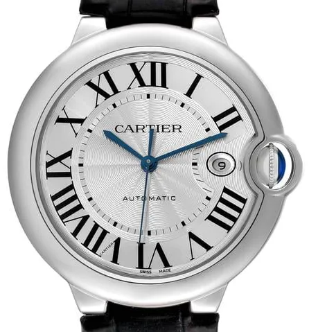 Cartier Ballon Bleu 42mm W69016Z4 42mm Stainless steel Silver