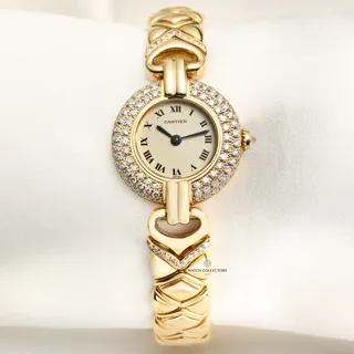 Cartier Colisee 8057922 Yellow gold Cream