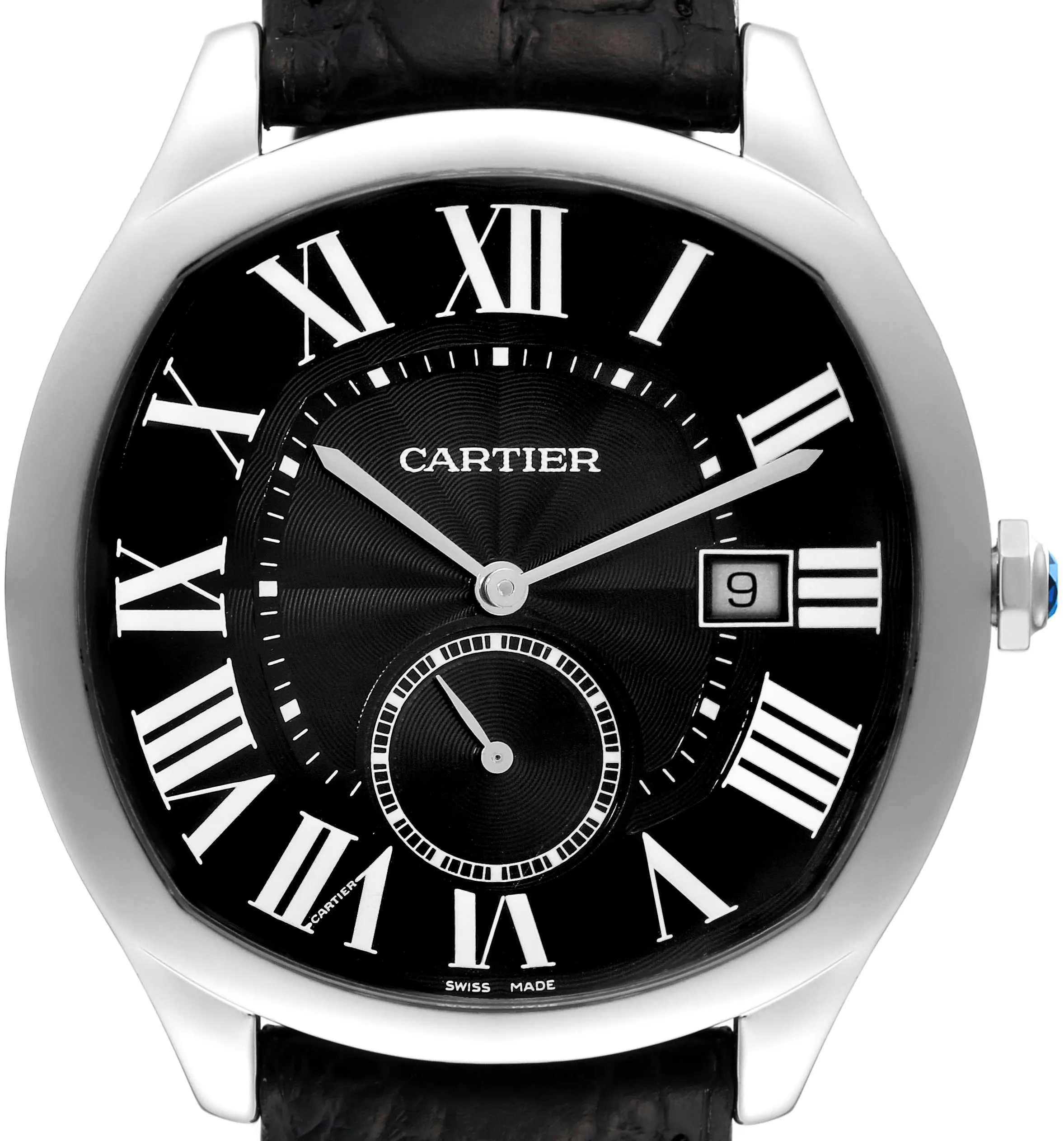 Cartier Drive de Cartier WSNM0009 40mm Stainless steel Black