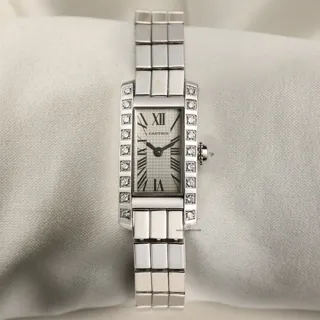 Cartier Lanieres White gold Silver