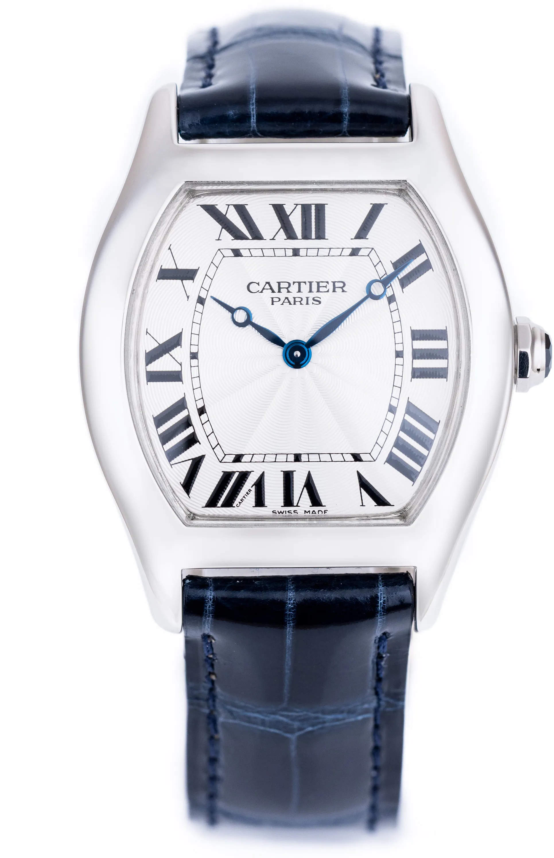 Cartier Paris 2518E 34mm Platinum Silver