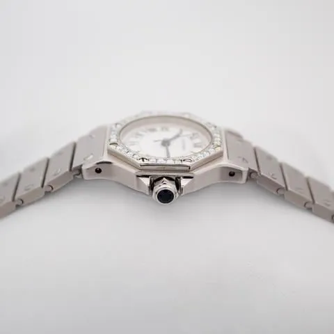 Cartier Santos 0906 25mm Stainless steel White 2