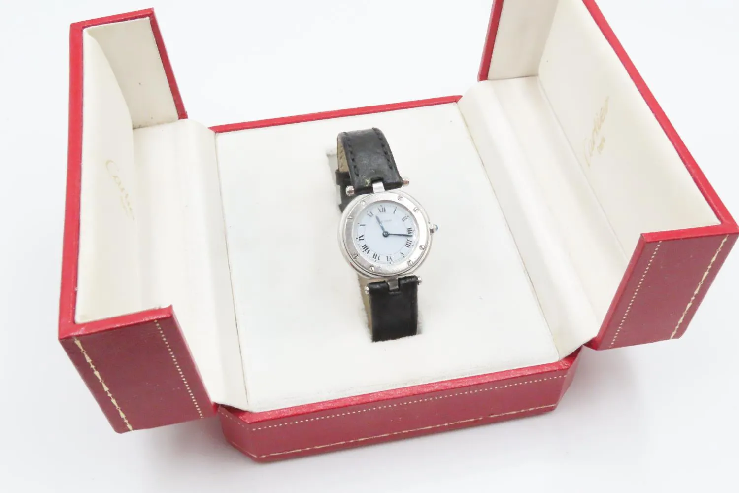 Cartier Santos Ronde White gold and Stainless steel