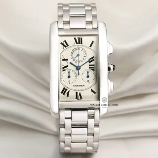 Cartier Tank Américaine 2312 White gold White