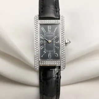 Cartier Tank Américaine White gold Gray