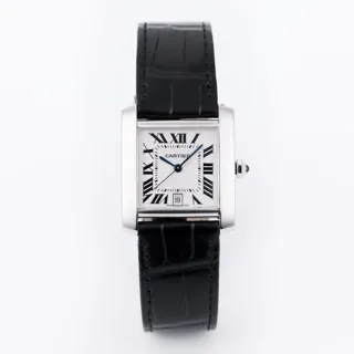 Cartier Tank Française 2366 White gold White