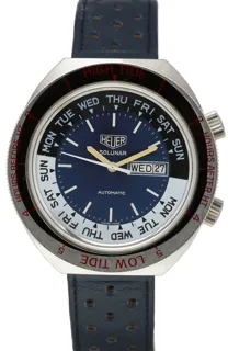 Heuer Solunar 279.603 Stainless steel Blue