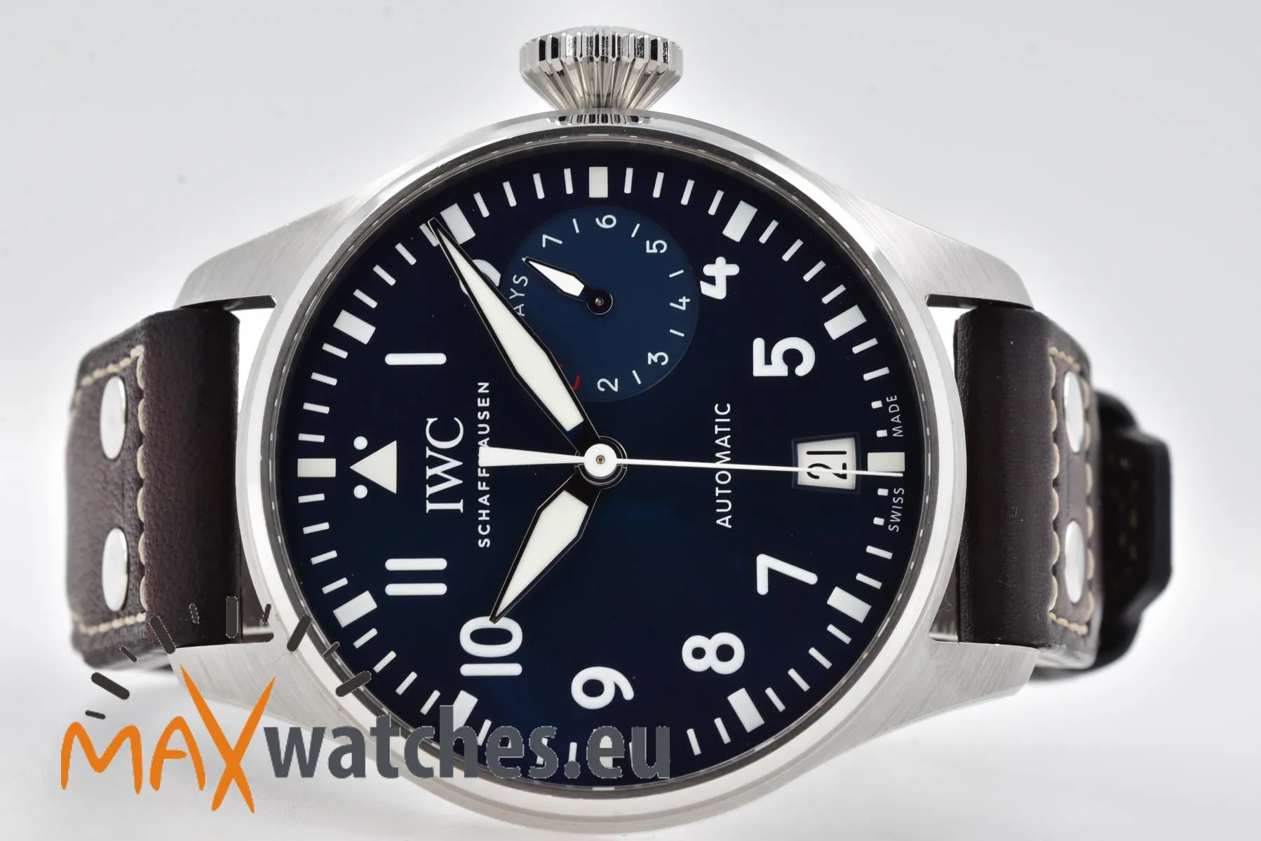 IWC Big Pilot IW501002 46.2mm Stainless steel Blue