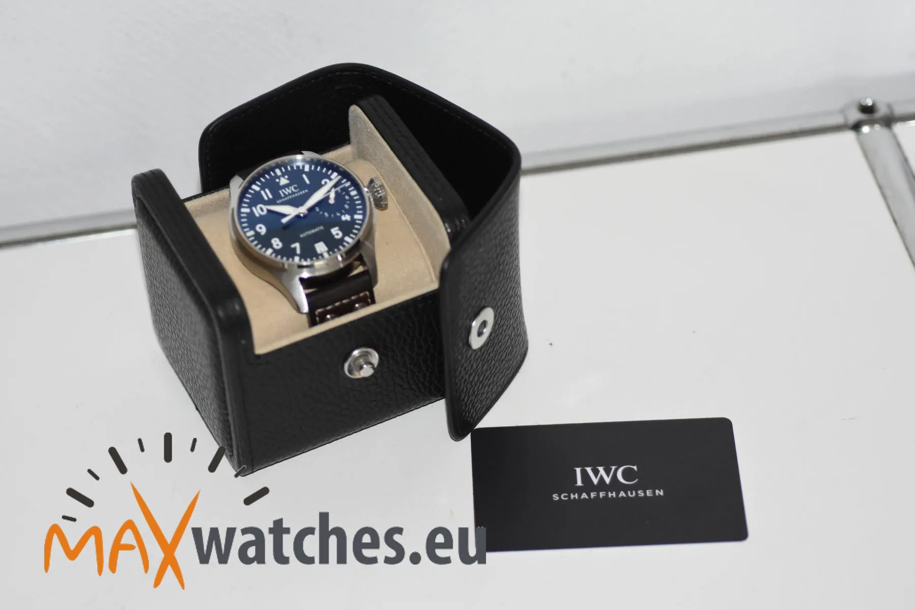 IWC Big Pilot IW501002 46.2mm Stainless steel Blue 10