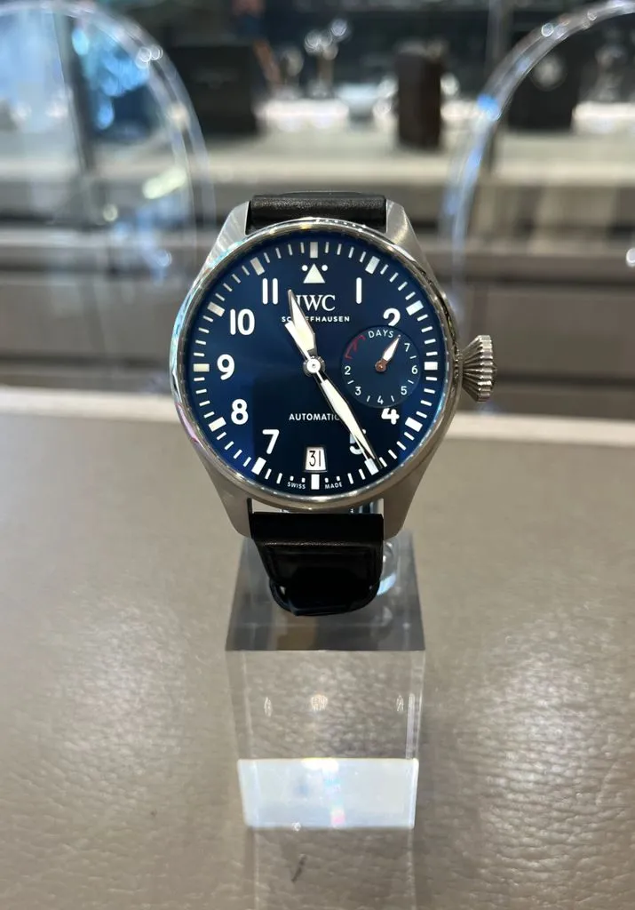 IWC Big Pilot IW501002 46.2mm Stainless steel Blue