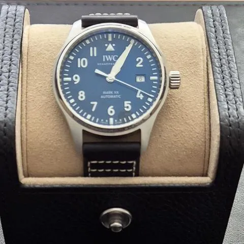 IWC Pilot Mark IW3282-03 40mm Stainless steel Blue 5