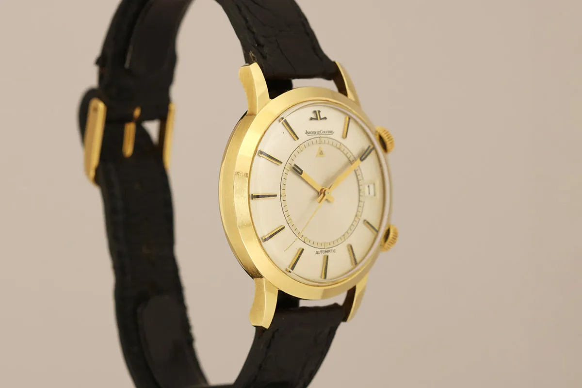 Jaeger-LeCoultre Memovox 855 37mm Yellow gold Silver 6