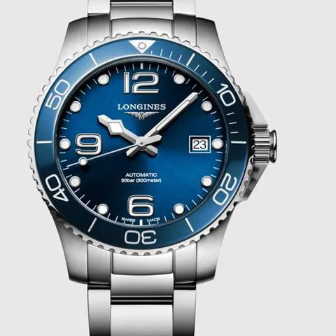 Longines HydroConquest L37804966 39mm Stainless steel Blue