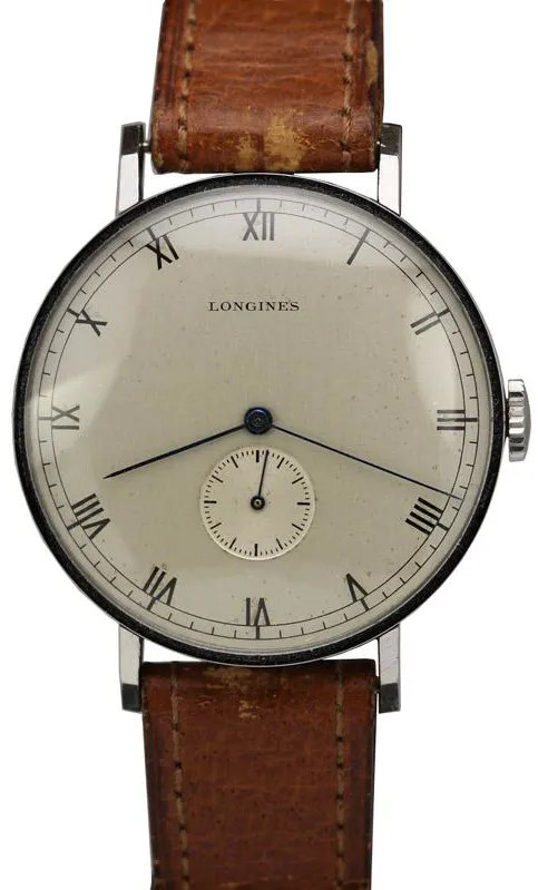 Longines Calatrava 37mm Stainless steel Silver