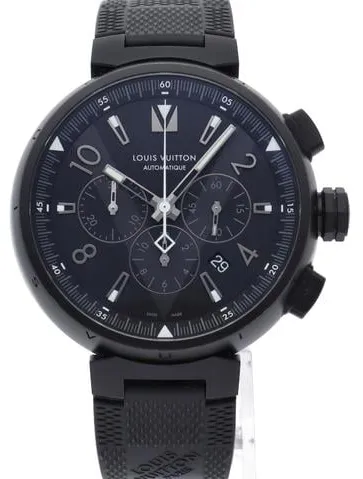 Louis Vuitton Tambour Q1A62Z 46mm Stainless steel Black 1