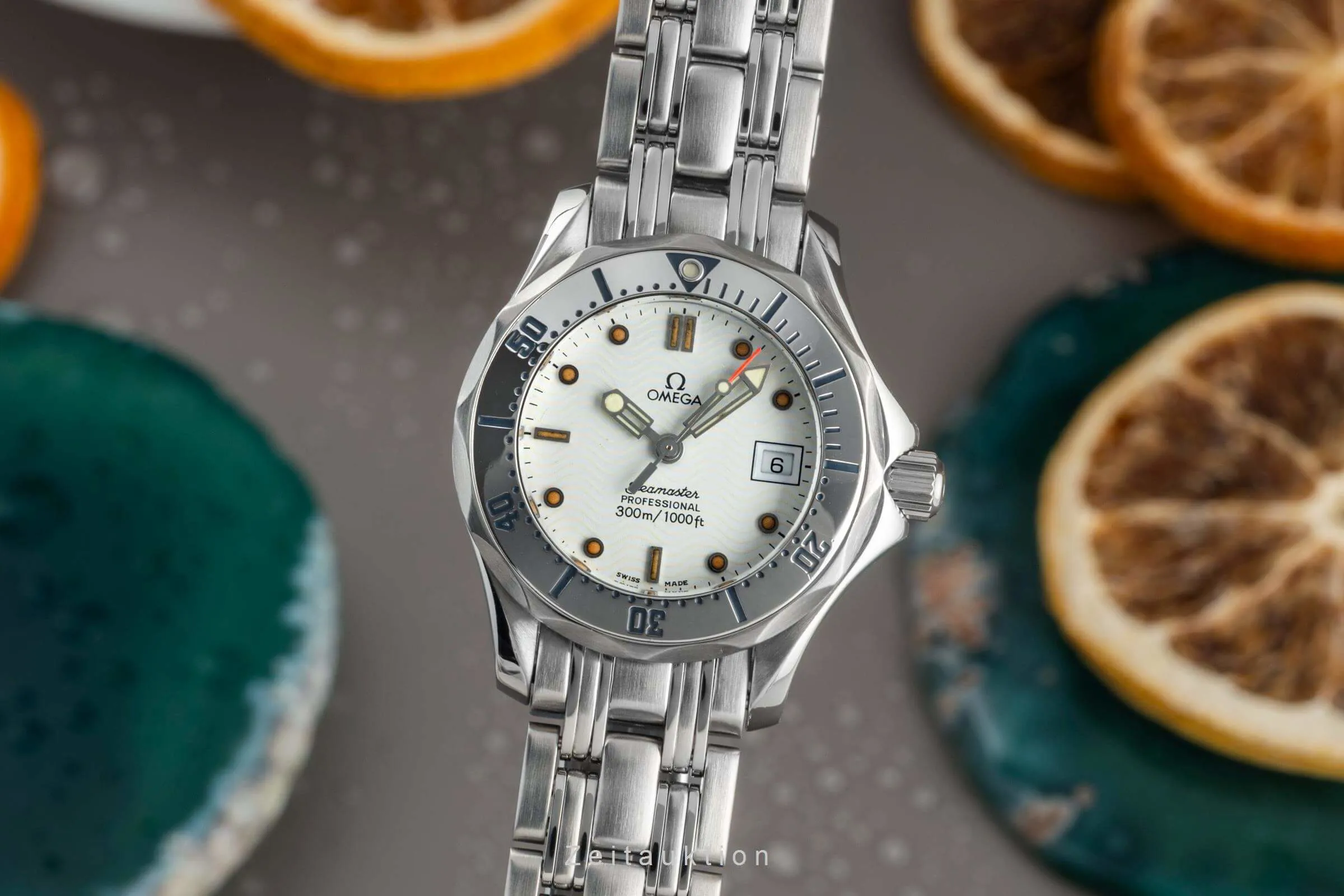 Omega Seamaster 2582.20.00 28mm Stainless steel White